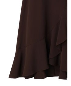 earth music&ecology ラッフルフリルイレヘムスカート