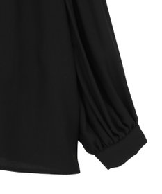 Green Parks Ｏ．袖プリーツブラウス