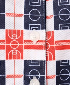 23区GOLF 【WOMEN】【吸水速乾/UVカット】フィールドチェック柄ポロシャツ