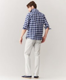 JOSEPH ABBOUD 【麻100％】リネンチェック シャツ