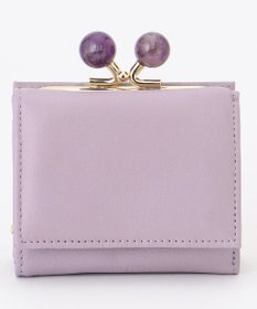 UNBILLION perche ジェムストーンがま口3つ折り財布