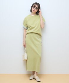 AMERICAN HOLIC DISCUS パウダーブリーチ加工Tシャツ