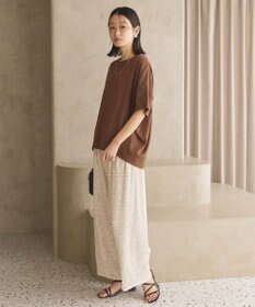 AMERICAN HOLIC 【新色追加】【接触冷感】コクーンシルエットカットソー