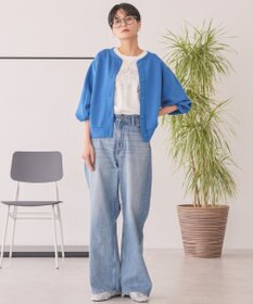 AMERICAN HOLIC ポンチクルーネックカーディガン