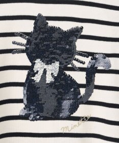 ANY KIDS ミラクルスパンコール 長袖 Tシャツ