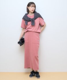 AMERICAN HOLIC DISCUS パウダーブリーチ加工Tシャツ