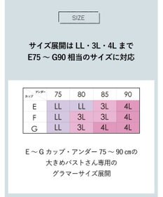 AMPHI ノンワイヤーブラ フルカップ グラマーさんにおすすめ 脇高設計 【しっかりささえてすっきり脇寄せブラ】 バストをしっかり支える 4Lまで展開 ブラジャー BBJ303 アンフィ／ワコール