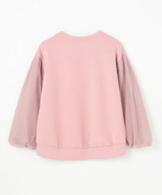 ANY L 【洗濯機可】チュールコンビダンボールプルオーバー