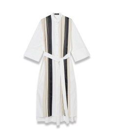 JOSEPH 【洗える】ポプリンカラーブロック　シャツドレス