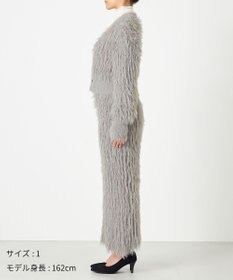 NAVE 【ReNAVE・洗える】メルティーシャギーニット カーディガン