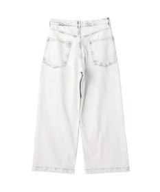 CRAFT STANDARD BOUTIQUE ハイブリーチケミカル加工デニムワイドパンツ