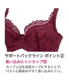 BRADELIS New York 【BRADELIS New York】サポートバックラインブラ23A1 グラマーバストをスッキリさせる補正ブラ