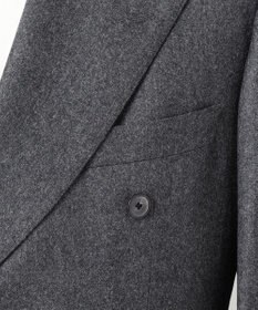 GOTAIRIKU 【CANONICO】サキソニー Super 120's ダブルブレストスーツ