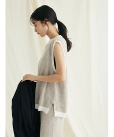CRAFT STANDARD BOUTIQUE リンクス編みニットベスト