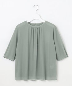 J.PRESS LADIES L シアーレイヤード タックスリーブ カットソー