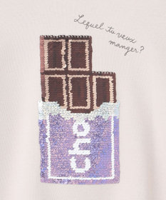 ANY KIDS ミラクルスパンコール 長袖 Tシャツ