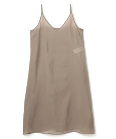 BEIGE， 【洗える/接触冷感/速乾/UVケア対応】BATEAU / フレンチスリーブAラインタックワンピース