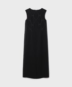 GRACE CONTINENTAL リボンモチーフドレス