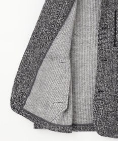 JOSEPH ABBOUD 【キングサイズ・洗える】ツィーディーフリース ブルゾン