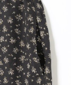 J.PRESS LADIES 【洗える】楊柳フラワープリント キュロット パンツ