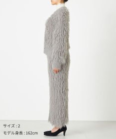 NAVE 【ReNAVE・洗える】メルティーシャギーニット カーディガン