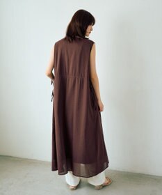 YECCA VECCA ドライタッチシアードロストワンピース