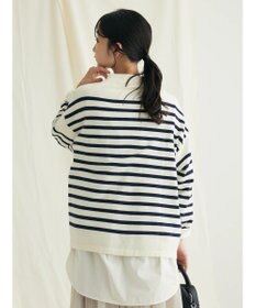 CRAFT STANDARD BOUTIQUE とてもちボーダーニットプルオーバー