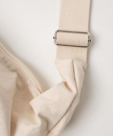 WEGO 【ユニセックスITEM/A4サイズ収納可能】サイドドロストキャンバスショルダー