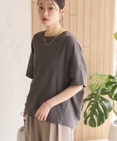 AMERICAN HOLIC 【新色追加】【接触冷感】コクーンシルエットカットソー