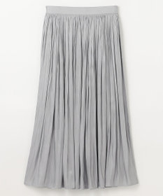 ANY L 【ウエストゴム】シャイニーギャザースカート