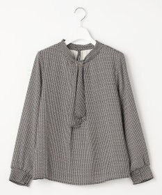 ANY SIS L 【4WAY・裏起毛】エニポカ ボウタイ ブラウス