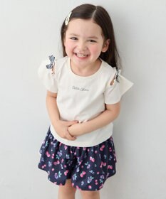 ANY KIDS 【綿100%】オンオフショルダー Tシャツ