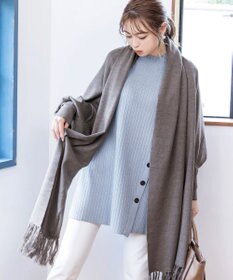 Tiaclasse L 【洗える】1枚でもレイヤード効果のあるサイドボタンチュニック