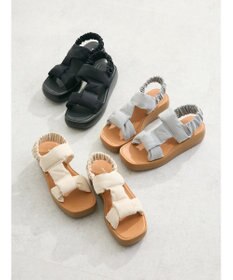 Green Parks ・ｒｉｃｈ　ｂｌｕｅ　ストラップサンダル