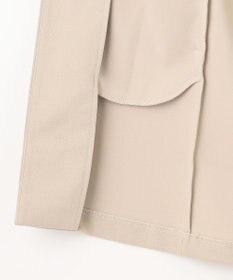 ANY 【洗濯機可】カットジョーゼットジレ