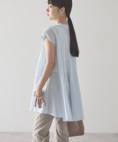 AMERICAN HOLIC 【予約】【接触冷感】フレンチスリーブフレアスキッパーブラウス