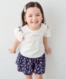 ANY KIDS 【綿100%】オンオフショルダー Tシャツ