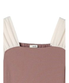 earth music&ecology ショルダードッキングワンピース