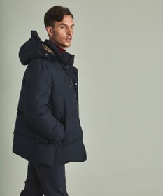 GOTAIRIKU 【仕事で着用可】MINOTECH メランジラミネート ダウンコート(23年モデル)