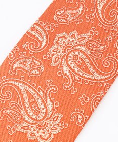 J.PRESS MEN ペイズリーハンドプリント ネクタイ