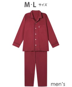 ワコール／睡眠科学 メンズ パジャマ 綿100%(本体) あったか 長袖 長ズボン YGW451 睡眠科学／ワコール