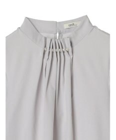 earth music&ecology パールタックブラウス