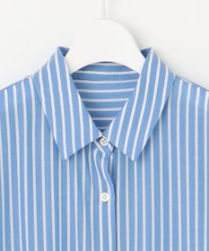 自由区 S 【接触冷感・UVケア・抗菌防臭・洗える】リヨセルポプリン ブラウス