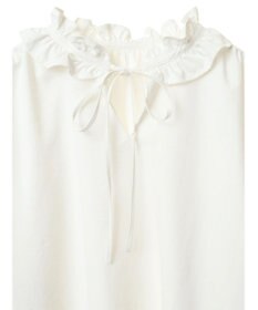 CRAFT STANDARD BOUTIQUE デシンフリル刺繍スリーブブラウス