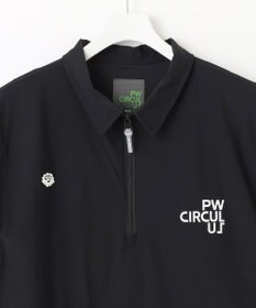 PW CIRCULUS 【機能性素材 TM ICE 使用】【MEN】ハーフジップ シャツ