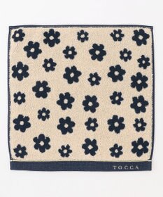 TOCCA SWEET FLOWER TOWELCHIEF タオルハンカチ ベージュ系