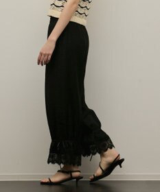 GRACE CONTINENTAL ドロストクロップドパンツ