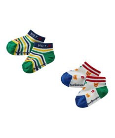 MIKI HOUSE HOT BISCUITS 【9-19cm / 靴下2足セット】 ローカット ソックスパック