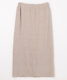 ANY L 【ウエストゴム】シュリンクベロアスカート