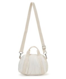 LeSportsac SHEEN MINI DUFFEL/ホワイトマシュマロ